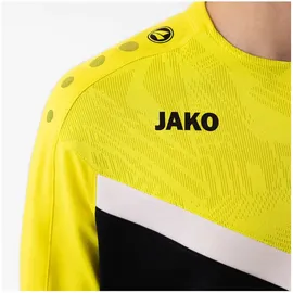 Jako Iconic Sweatshirt 808 schwarz/soft yellow M