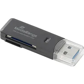 MediaRange USB-Kartenleser schwarz