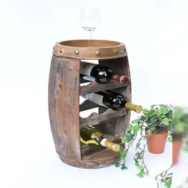 DanDiBo Ambiente Weinregal 50 cm Braun