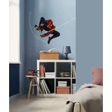 KOMAR Wandtattoo - Marvel Spider-Man Night - Größe 50 x 70 cm - Wandsticker, Kinderzimmer, Wanddekoration, Blau,rot
