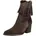 Stiefelette in Dunkelbraun Gr 40