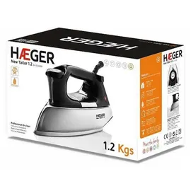 Haeger DI-120.001B Dampfbügeleisen Schwarz/Silber