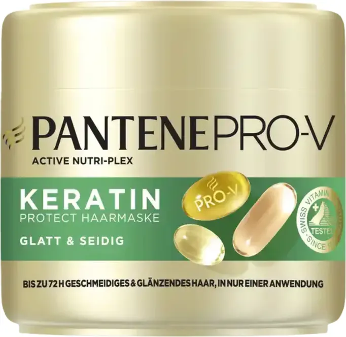 Pantene Pro-V Haarkur Keratin Glatt & Seidig 300 ml