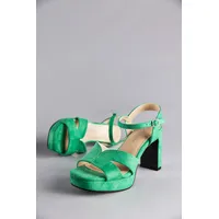aniston shoes High-Heel-Sandalette Damen Grün 41