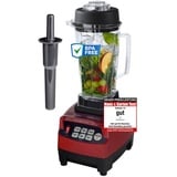 OmniBlend Smoothie Maker 2L in rot I Smoothie Mixer inkl. BPA-freiem Behälter & 6-Klingen-System aus Edelstahl I Mixer Smoothie Maker ideal für grüne Smoothies I Standmixer mit 3 PS Motor