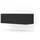 BIM Furniture Bingo TV-Lowboard 100 cm Schwarz MDF/Spanplatte