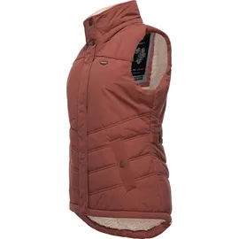 Ragwear Steppweste "Hesty", Damen, Gr. S (36), orange (terra), Außenmaterial: 100% Polyester. Innenfutter: 100% Polyester.