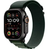 Apple Watch Ultra 2 (2024) GPS + Cellular 49mm Titangehäuse Alpine Loop Dunkelgrün S
