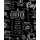 Superfresco Easy Vliestapete Coffee Shop 10,05 x 0,52 m 1000 g Braun/Schwarz