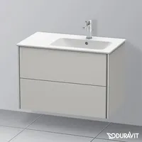 Duravit XSquare Waschtischunterschrank, 2 Auszüge, XS417700707