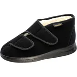 Fischer Ortho, Unisex Hohe Hausschuhe, Schwarz (schwarz 222), gefüttert, N13987, 47 EU