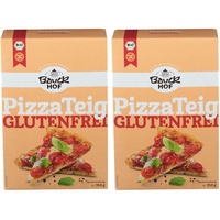 Bauckhof Bio Pizza-Teig, Glutenfreie Backmischung 2x350 g Pulver