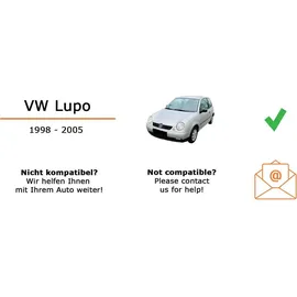 JUST SOUND best choice for caraudio Autoradio Einbaupaket Pioneer MVH-S320BT passend für VW Lupo | Bluetooth USB