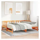 vidaXL Tagesbett 180 x 200 cm Braun