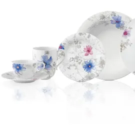 Villeroy & Boch Mariefleur Gris Basic Kaffeeservice 18-tlg. bunt