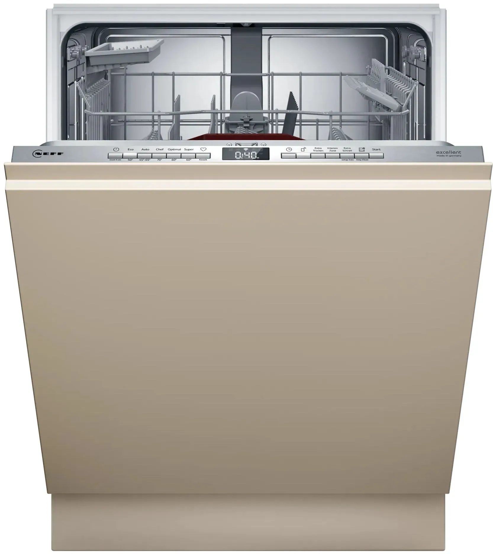 GXLEA10 (S255EBX03D + Z780BI11) 60 cm Geschirrspüler vollintegriert (ohne Front) Sehr leise 13 Maßgedecke aquaStop Funktion Wärmetauscher