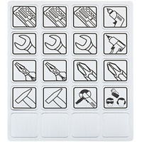 E/D/E Magnet-Etiketten-Satz 20tlg.