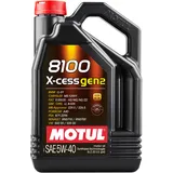 Motul 8100 X-CESS GEN2 5W-40 4x5L DE - 5
