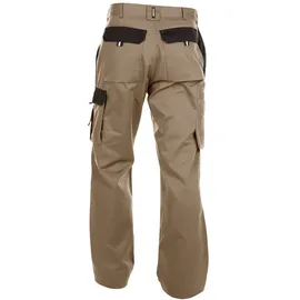 DASSY Arbeitshose mit Kniepolstertaschen, khaki/schwarz
