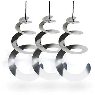 TronicXL Vogelabwehr-Windspiel 6X Windspirale Vogelabwehr Reflektierend Vogelschreck Spirale Tauben