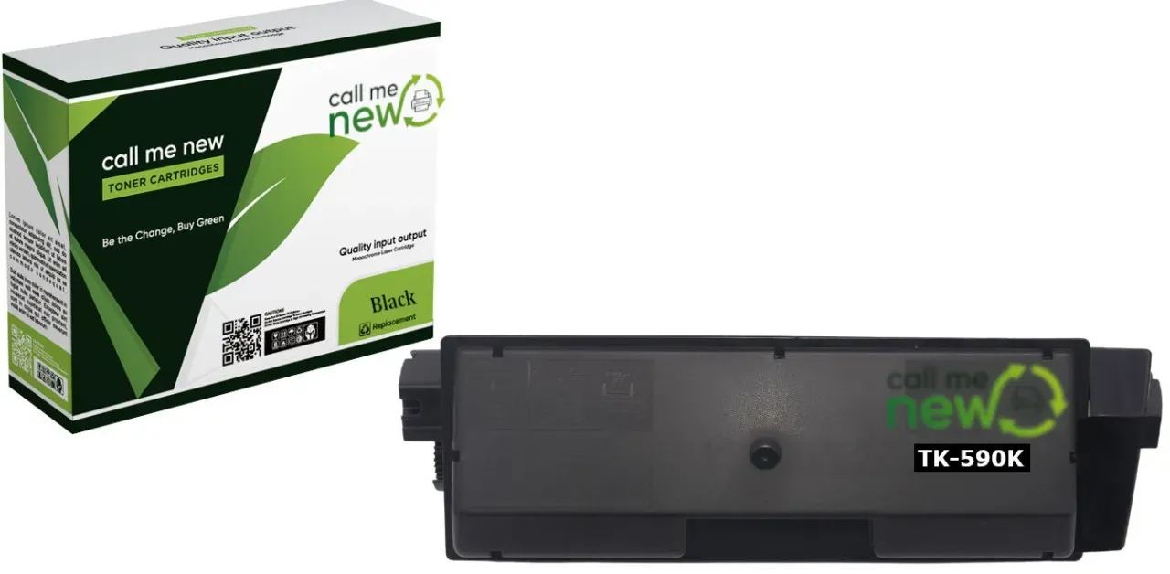 Callmenew Toner für Kyocera TK-590 schwarz Ecosys M 6026 6526 P 6026 FS-C 200...