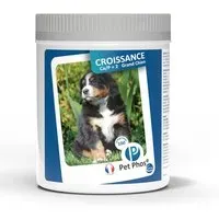 PET PHOS CROISSANCE CA/P = 2 GRAND CHIEN Pour chiots en croissance et femelles gestantes ou allaitantes nourris avec une ration ménagère industrielle Comprimé(S) À Croquer 100 pc(s)
