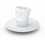 Fiftyeight Espresso Mug Verdutzt weiß
