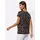 CREATION L Druck-Shirt in schwarz-papaya | Gr.: 38