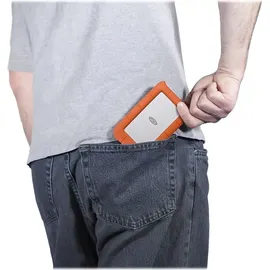 LaCie Rugged Mini 2 TB USB 3.2 Orange/Silber 9000298