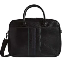 Ted Baker Kenriik Stripe Document Bag Synthetik Black