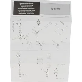 Damixa 2375300 Ventilsitze Set für Kugelkartuschen 10 Stück