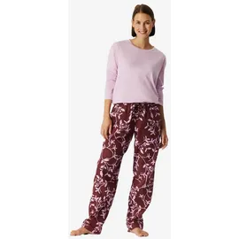SCHIESSER Pyjamahose Mix & Relax Rot 42