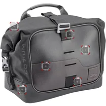 GIVI Corium CRM106 Satteltasche schwarz/braun