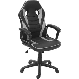 Mendler HWC-F59 Gaming-Stuhl schwarz/grau