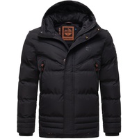 STONE HARBOUR Herren Winter Jacke Outdoor Parka Steppjacke warm gefüttert mit Kapuze Romaan