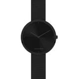 Jacques Lemans Design Collection Edelstahlband massiv Edelstahl ip-Black 1-2056L