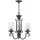 Elstead Lighting Kronleuchter 3 Flammig Glas klar