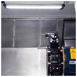 Bauer & Böcker Arbeitsleuchte Aluminium 140 mm weiß