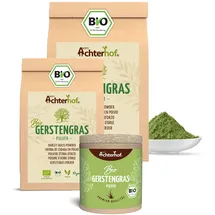 achterhof Bio Gerstengras Pulver (500g)