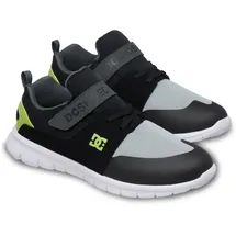 DC Shoes Heathrow Prestige Ev Kinder Schwarz Shadow/Lime 36,5