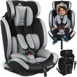 KIDIZ KIDIZ® Autokindersitz Triangle Premium Kindersitz Kinderautositz Autositz Sitzschale 9 kg - 36 kg 1-12 Jahre Gruppe 1/2/3 universal zugelassen nach ECE R129/03 mit Isofix