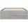 vidaXL Bettgestell 90 x 190 cm Grau