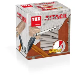 Tox-Dübel-Technik TOX Attack, Schrauben- & Dübelsatz, Beton, Metall, Kunststoff,