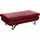 PLACES OF STYLE Hocker San Angelo Mikrofaser 130 x 43 x 65 cm Rot