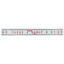 KS Tools Gliedermaßstab Kunststoff Weiß 100 cm