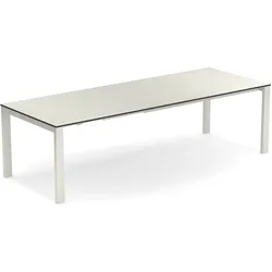 Emu Round Ausziehtisch 160 cm, weiß