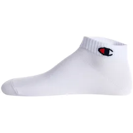 Champion 3er Pack Quarter Herren Socken, weiß 35-38