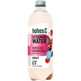 HOHES C Trinkwasser Vitamin Water Boost, Kirsche-Himbeere, 0,75 l, 6er Pack