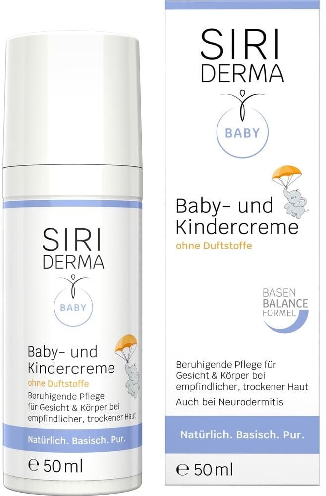 Siriderma Baby- und Kindercreme 50 ML