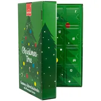 Hartkorn Gewürze Adventskalender - Christmas Tree Weihnachtskalender 2024 – mit 24 Gewürzen und Gewürzmischungen - ideal für kochbegeisterte Frauen und Männer (ca. 620g Gewürze)